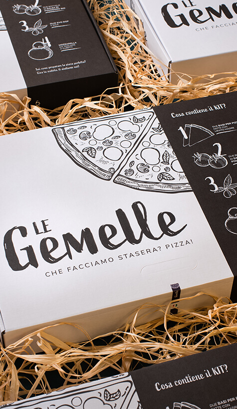 Kit pizza Le Gemelle